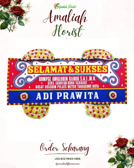 Papan Bunga Ucapan Selamat Beseran